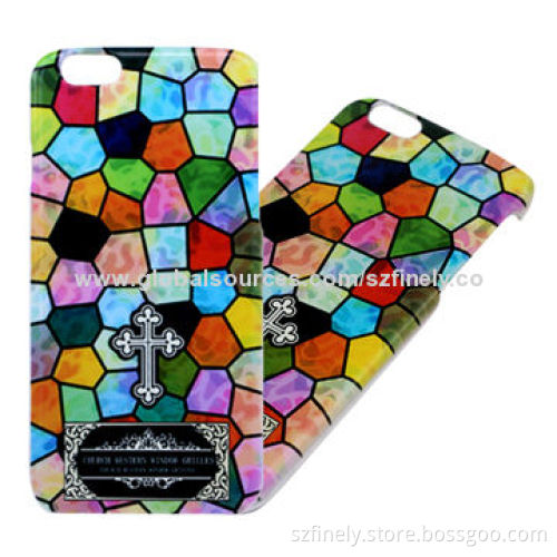 PC Cases for iPhone 6, 3D Printing Finishing, Different Patterns Available
